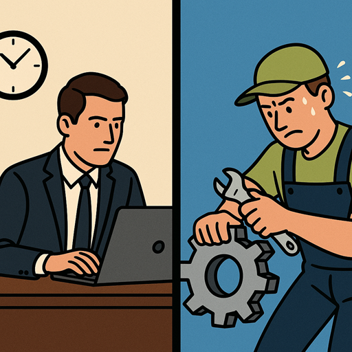 Blue-collar vs white-collar